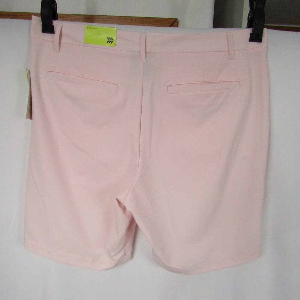 All In Motion | NWT | Men's | 8" Golf Shorts | Pink | 36 Waist - Picture 2 of 6